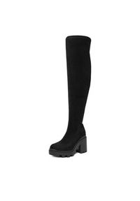 DeeZee Kozaki ZB362-2A Czarny. Kolor: czarny. Materiał: materiał #3