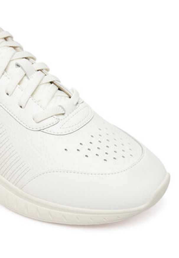 BOSS Sneakersy Titanis 50548718 Biały. Kolor: biały. Materiał: skóra