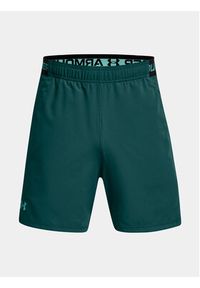 Under Armour Szorty sportowe Ua Vanish Woven 6In Shorts 1373718-449 Zielony Fitted Fit. Kolor: zielony. Materiał: syntetyk. Styl: sportowy #4