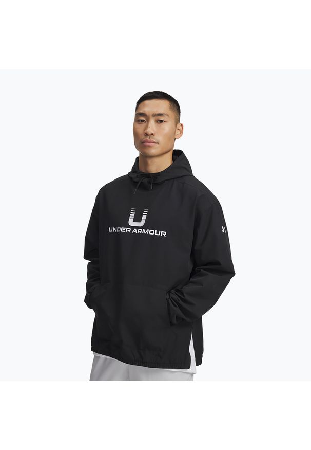 Bluza Under Armour Unstoppable Woven Hoodie. Kolor: czarny. Sport: fitness