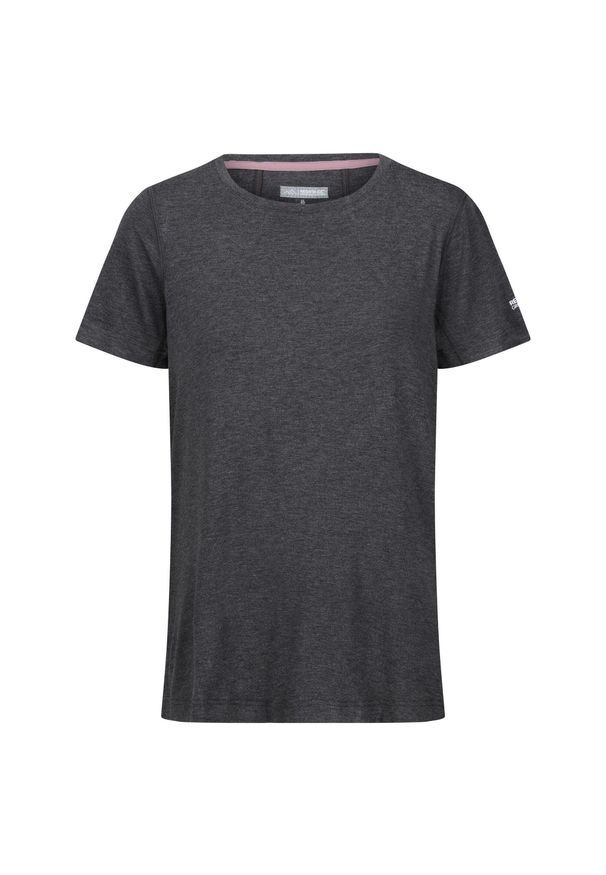 Regatta - Damska Koszulka Ballyton. Kolor: szary. Sport: turystyka piesza