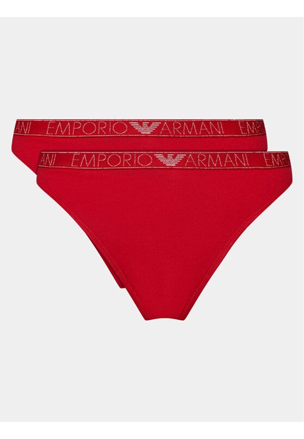 Emporio Armani Underwear Komplet 2 par fig 164752 3F223 00173 Czerwony. Kolor: czerwony. Materiał: bawełna