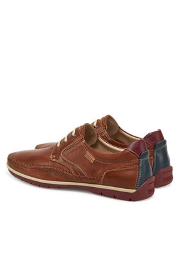 Pikolinos Półbuty M9A-4118 Brązowy. Kolor: brązowy. Materiał: skóra