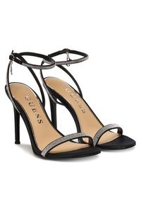 Guess Sandały FLJCHR SAT03 Czarny. Kolor: czarny. Materiał: skóra #6