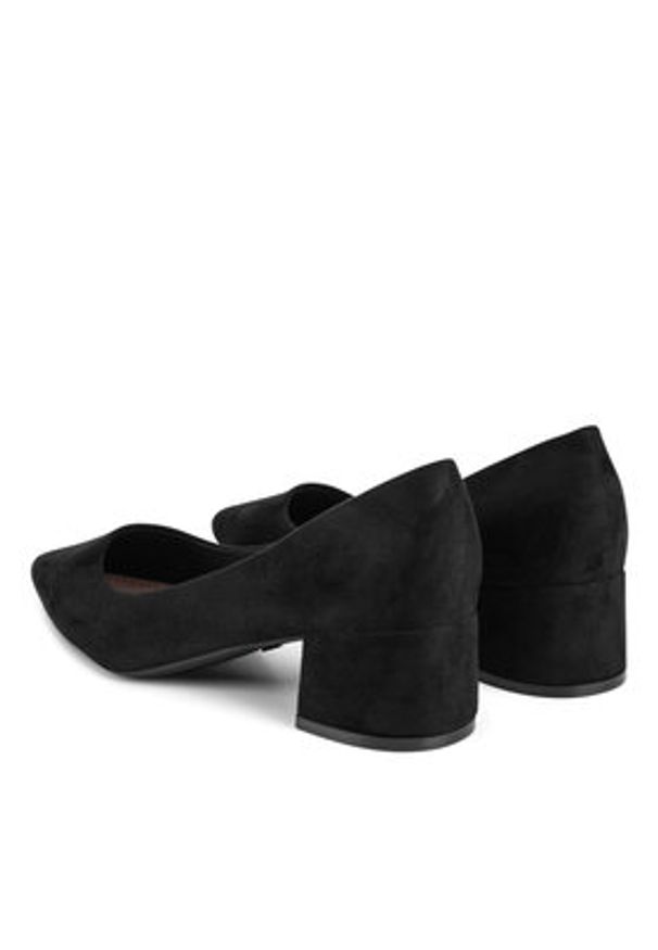 DeeZee Czółenka DP-QWZ692-1R Czarny. Kolor: czarny. Materiał: materiał