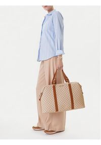 Nine West Torba weekendowa H231181 Beżowy. Kolor: beżowy. Materiał: materiał, syntetyk