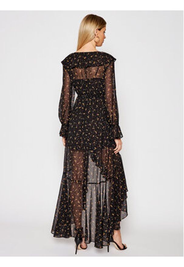 For Love & Lemons Komplet t-shirt i sukienka codzienna Juliana CD2274 Czarny Regular Fit. Okazja: na co dzień. Kolor: czarny. Materiał: syntetyk. Typ sukienki: proste. Styl: casual