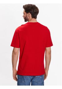 Tommy Jeans T-Shirt Classic Modern Sport USA DM0DM16406 Czerwony Regular Fit. Kolor: czerwony. Materiał: bawełna. Styl: sportowy #5