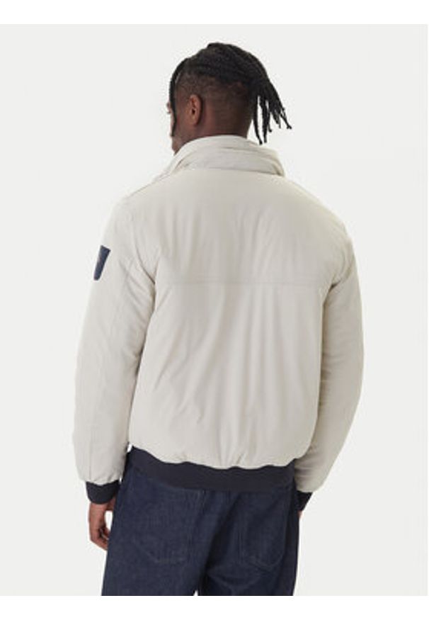 Aeronautica Militare Kurtka bomber 252AB3026UCT03264 Beżowy Regular Fit. Kolor: beżowy. Materiał: syntetyk