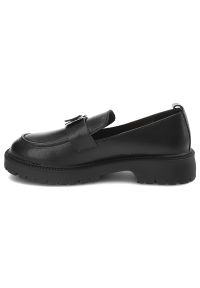 Czarne Półbuty Vinceza Eleganckie Obuwie Damskie. Okazja: do pracy, na spotkanie biznesowe. Kolor: czarny. Materiał: skóra. Styl: elegancki #6
