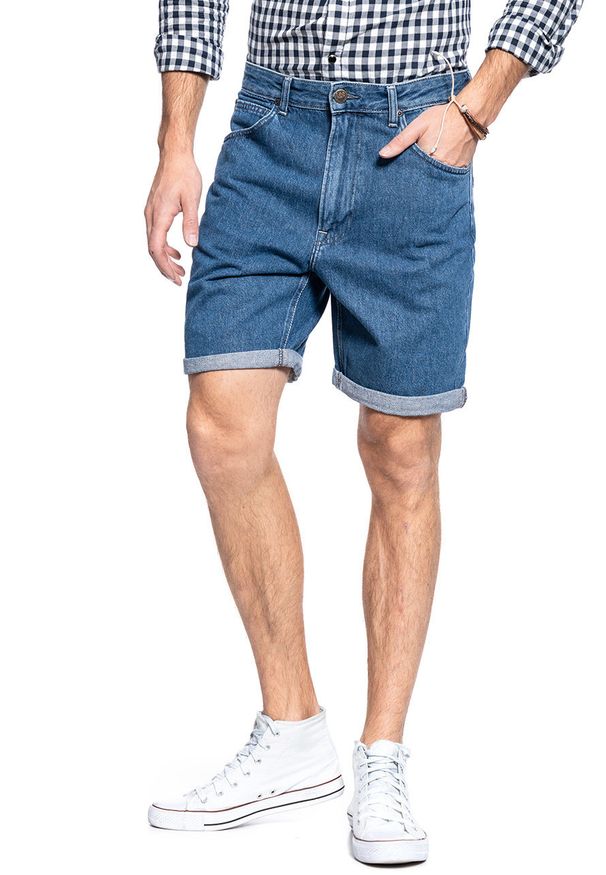 Lee - SPODENKI MĘSKIE LEE PIPES TAPERED SHORTS TIC L73ZGGEZ 112120830