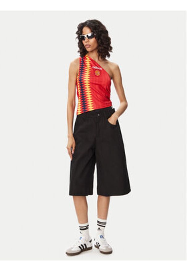 Adidas - adidas Top Spain Reconstructed Bringback KE2292 Czerwony Slim Fit. Kolor: czerwony. Materiał: syntetyk