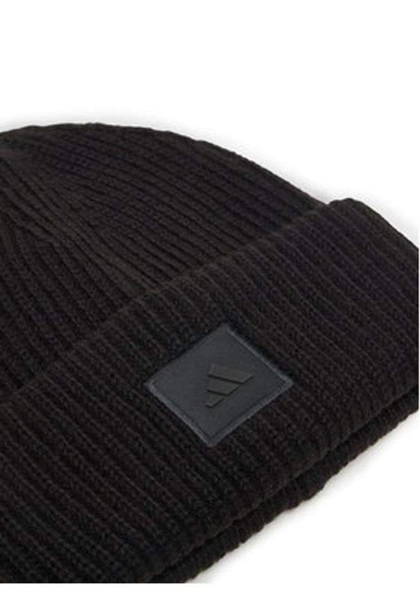 Adidas - adidas Czapka Wid Cuff JM1542 Czarny. Kolor: czarny. Materiał: poliester, materiał