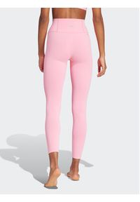 Adidas - adidas Legginsy All Me IT9155 Różowy Slim Fit. Kolor: różowy. Materiał: syntetyk #3