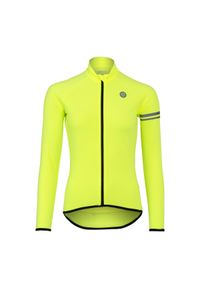 AGU - Thermo Jersey LS Essential Women. Kolor: żółty. Materiał: jersey #1