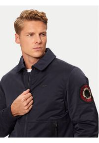 Aeronautica Militare Kurtka bomber 242AB2190CT3376 Granatowy Regular Fit. Kolor: niebieski. Materiał: syntetyk #3