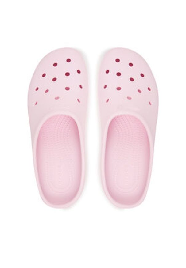 Crocs Klapki Classic Low Profile Clog 211139 Różowy. Kolor: różowy