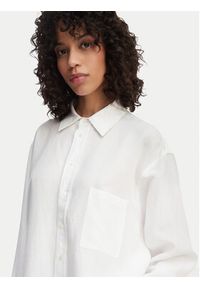 BOSS Koszula Saturday 1 50560693 Biały Relaxed Fit. Kolor: biały. Materiał: lyocell #4
