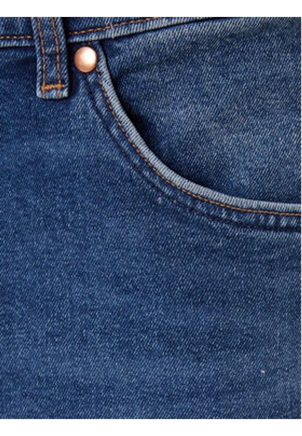 Wrangler Jeansy Wrancher 112373028 Granatowy Slim Fit. Kolor: niebieski