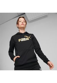 Bluza sportowa damska Puma ESS+ METALLIC LOGO. Kolor: żółty, wielokolorowy, czarny #1