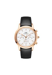 Daniel Wellington Zegarek Iconic Chronograph DW00100646 Czarny. Kolor: czarny #1