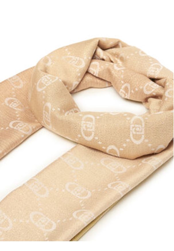 Liu Jo Szal 2F5043 T0300 Beżowy. Kolor: beżowy. Materiał: wiskoza