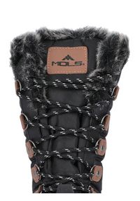 MOLS Śniegowce M244393 Czarny. Kolor: czarny. Materiał: materiał #4