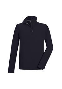 Bluza męska Killtec KSW 99 MN FLC SHRT. Kolor: niebieski, fioletowy, szary, wielokolorowy. Materiał: polar