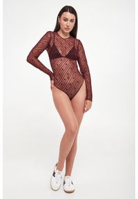 Elisabetta Franchi - Body tiulowe ELISABETTA FRANCHI. Materiał: tiul