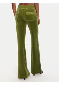 Juicy Couture Spodnie dresowe Layla JCSEBJ001G Zielony Regular Fit. Kolor: zielony. Materiał: syntetyk