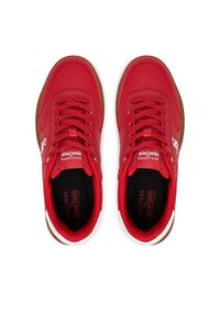 skechers - Skechers Sneakersy Snoop Dogg Courtside Urban 251200/RDW Czerwony. Kolor: czerwony. Materiał: skóra #5
