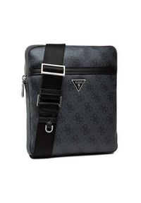 Guess Saszetka Vezzola Smart Crossbody Flat HMEVZL P2223 Szary. Kolor: szary. Materiał: skóra