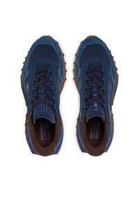 Lacoste Sneakersy Elite Active 7-50SMA0081 Granatowy. Kolor: niebieski. Materiał: zamsz, skóra #4