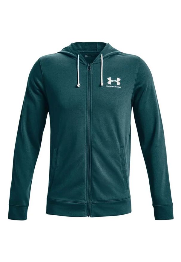 Bluza męska Under Armour RIVAL TERRY LC FZ. Kolor: zielony, wielokolorowy