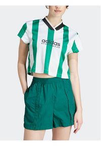Adidas - adidas T-Shirt IM4997 Zielony Slim Fit. Kolor: zielony. Materiał: syntetyk #6