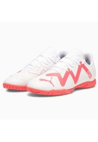 Buty piłkarskie Puma Future Play It Jr 107393-01 białe białe. Zapięcie: sznurówki. Kolor: biały. Materiał: skóra, guma, syntetyk, dzianina. Szerokość cholewki: normalna. Sport: piłka nożna #5