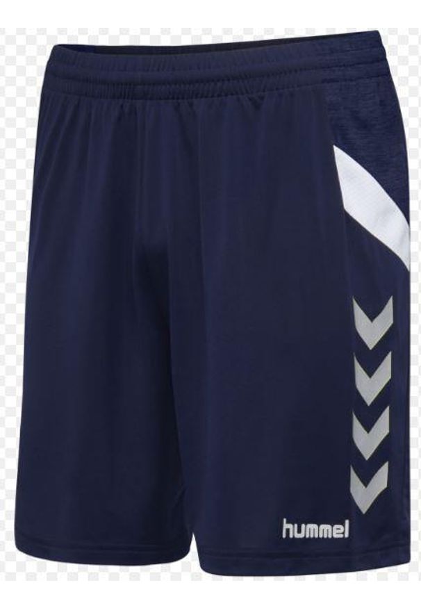 Szorty Hummel Move Tech Poly dla Dzieci - Sportowe i Wygodne. Kolor: niebieski. Styl: sportowy