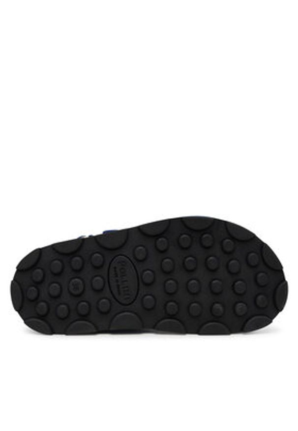 Pollini Sandały SA16244G1MTQ0707 Niebieski. Kolor: niebieski. Materiał: materiał