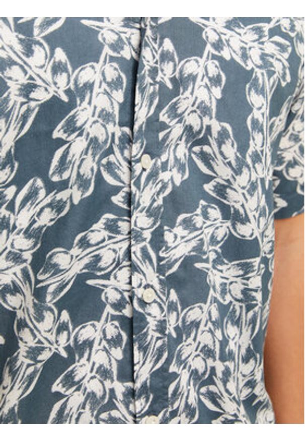 Jack & Jones Koszula Joshua 12271089 Niebieski Wide Fit. Kolor: niebieski. Materiał: bawełna