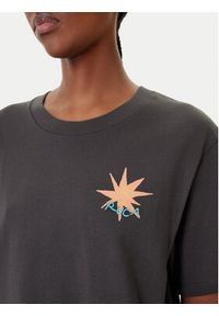 RVCA T-Shirt Pegasus EVJZT00165 Czarny Easy Fit. Kolor: czarny. Materiał: bawełna #3