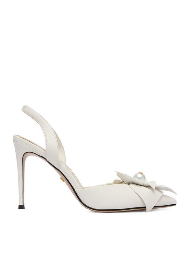 Gino Rossi - GINO ROSSI Szpilki CEO-ROSE-LT2155-1 Biały. Kolor: biały. Materiał: skóra. Obcas: na szpilce