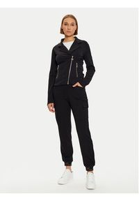 Liu Jo Sport Spodnie materiałowe TF4279 J6182 Czarny Regular Fit. Kolor: czarny. Materiał: wiskoza. Styl: sportowy #4