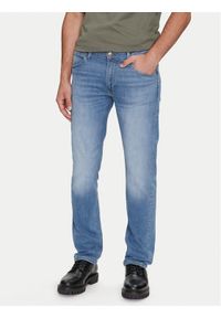 Lee Jeansy Daren 112355809 Niebieski Straight Fit. Kolor: niebieski