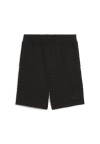 Puma - Męskie szorty Essentials Elevated Structured 9" PUMA Black. Kolor: czarny. Sport: fitness