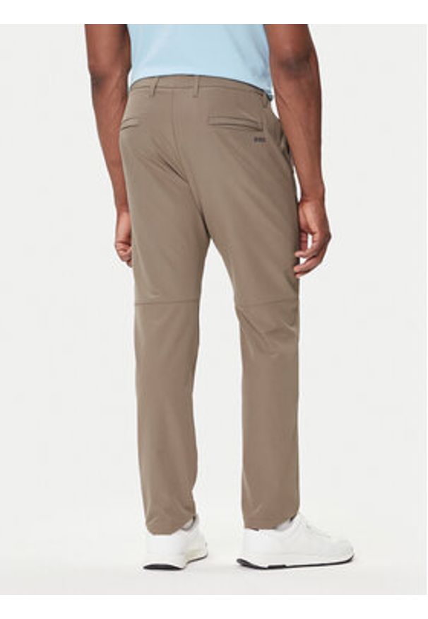 BOSS Spodnie materiałowe T_Commuter 50534303 Zielony Slim Fit. Kolor: zielony. Materiał: syntetyk