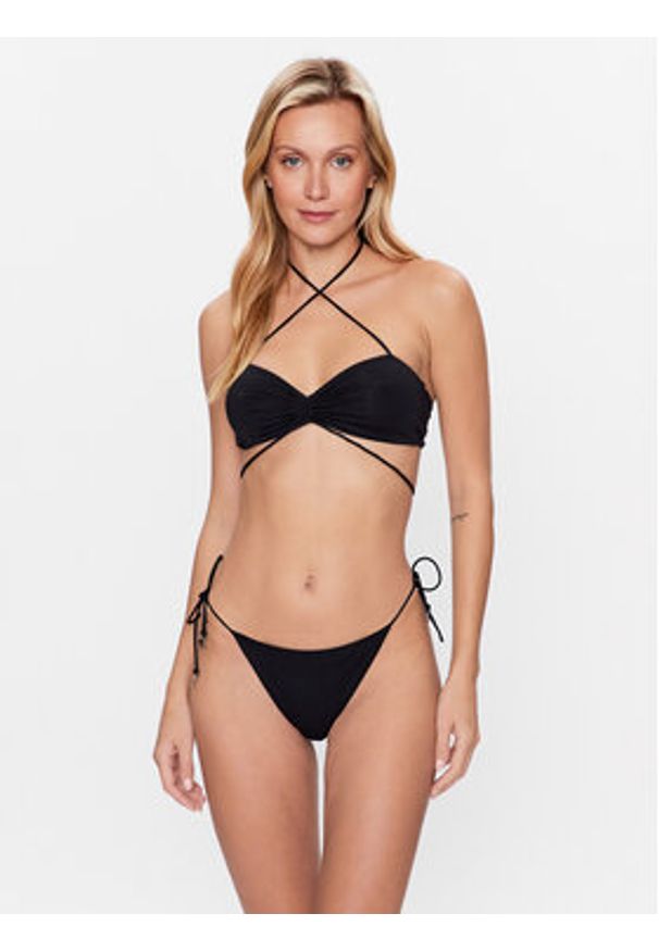 Patrizia Pepe Góra od bikini 2I0112/J101-K103 Czarny. Kolor: czarny. Materiał: syntetyk