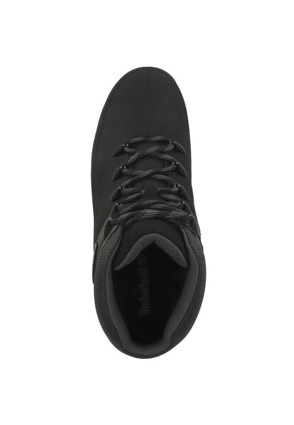 Buty trekkingowe męskie Timberland Euro Sprint. Wysokość cholewki: za kostkę. Zapięcie: sznurówki. Kolor: czarny. Materiał: tkanina, skóra, materiał, syntetyk. Szerokość cholewki: normalna. Sport: bieganie