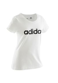 Adidas - Koszulka do gimnastyki dla dzieci. Materiał: bawełna, jersey. Sport: joga i pilates