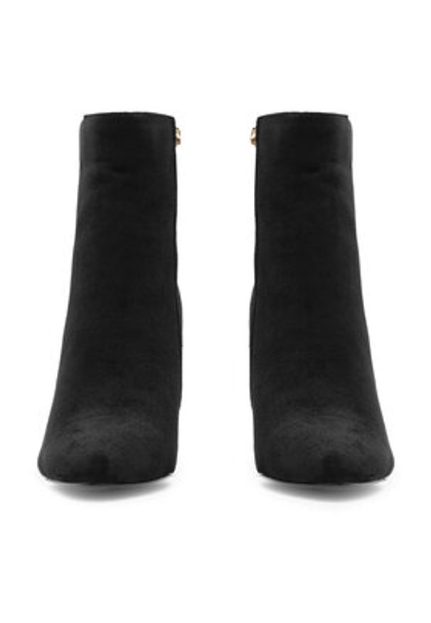 DeeZee Botki BRITT LS4690-19B Czarny. Kolor: czarny. Materiał: materiał