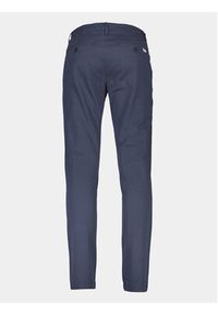 Lindbergh Chinosy 30-005044 Granatowy Slim Fit. Kolor: niebieski. Materiał: bawełna #6